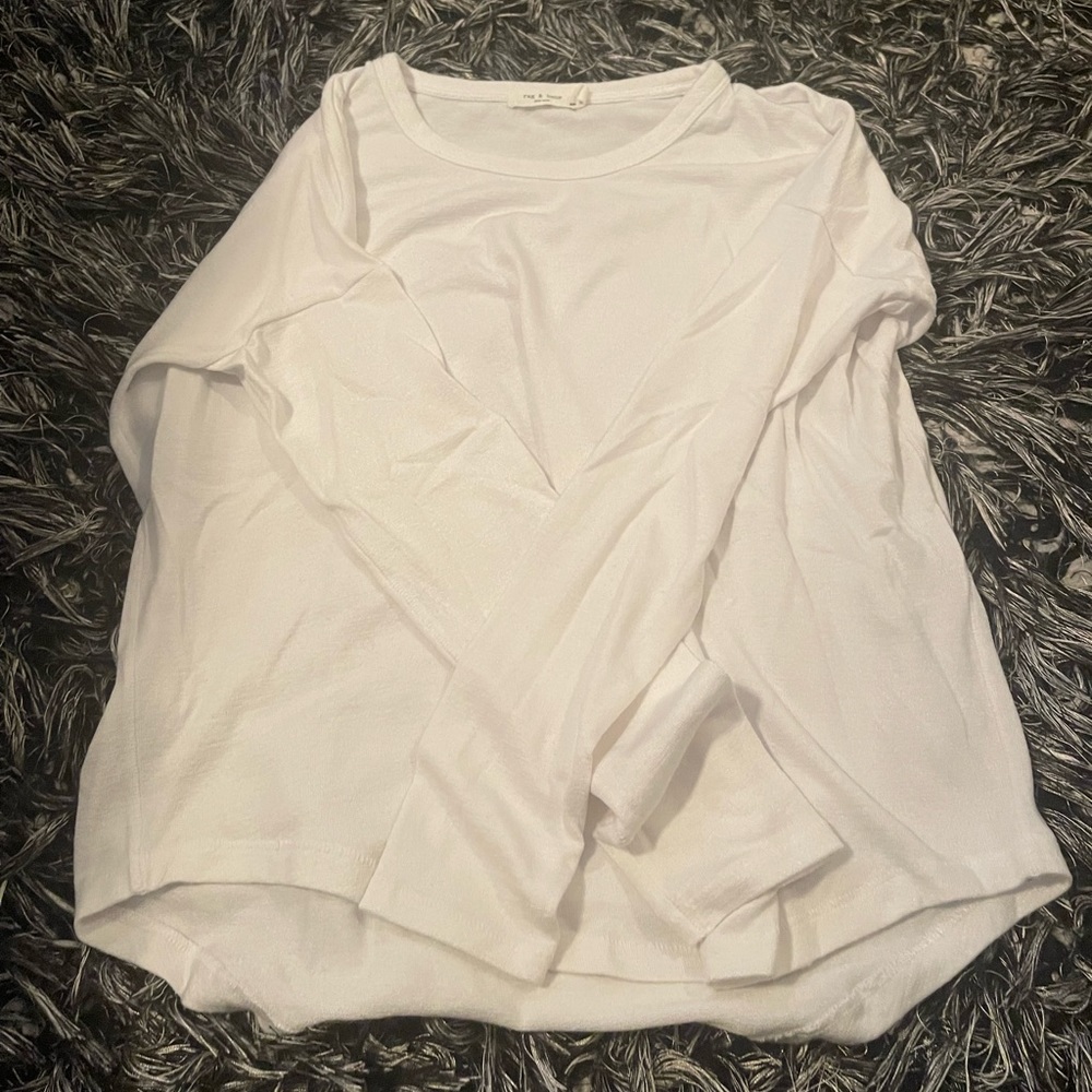 Rag & Bone white long sleeve